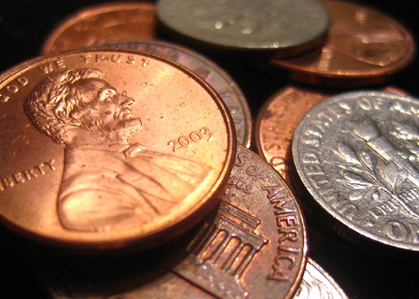 Loose change adds up!