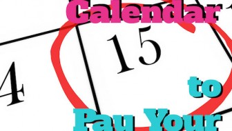 Set up Google Calendar for bill pay