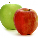 Red and Green Apple