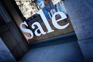 Sale Black Friday and Cyber Monday Shopping
