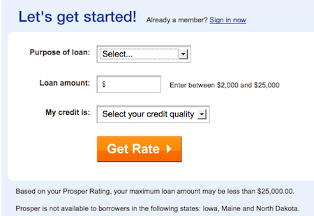 Prosper_Borrow Get started on a loan at Prosper