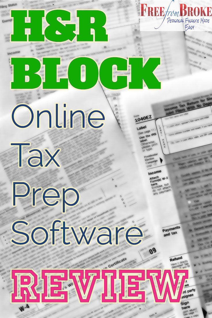 H&R Block At Home™ Online Tax Prep Software Review