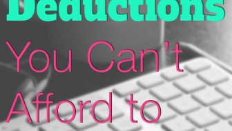 Blogger tax deductions you can't afford to miss!